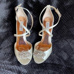 Badgley Mischka Abigail wedge sandals